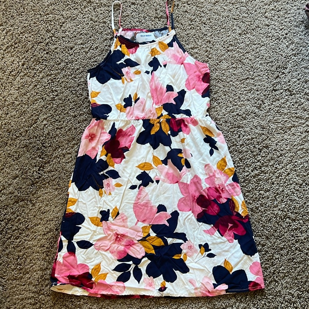 Girls floral sundress size 14